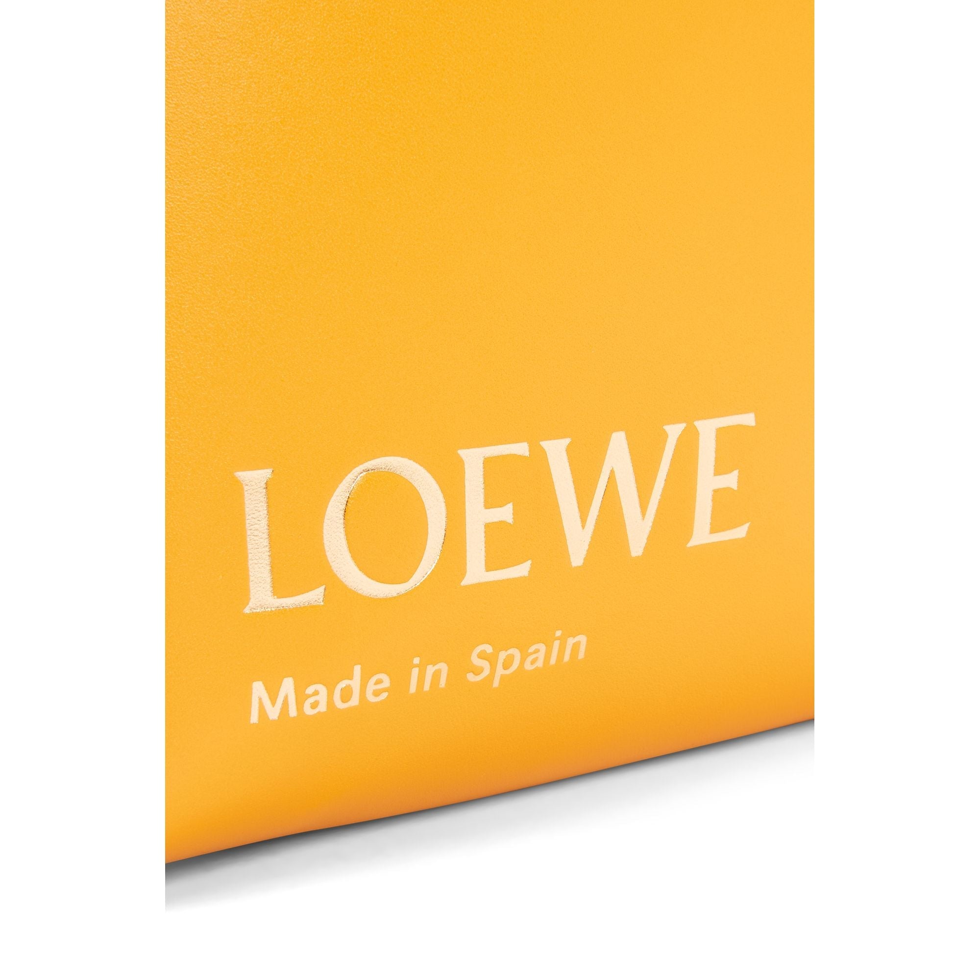 Women Loewe Embossed T Pouch - Sunflower