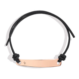 Tag Bracelet - Rose Gold