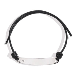 Tag Bracelet - Silver