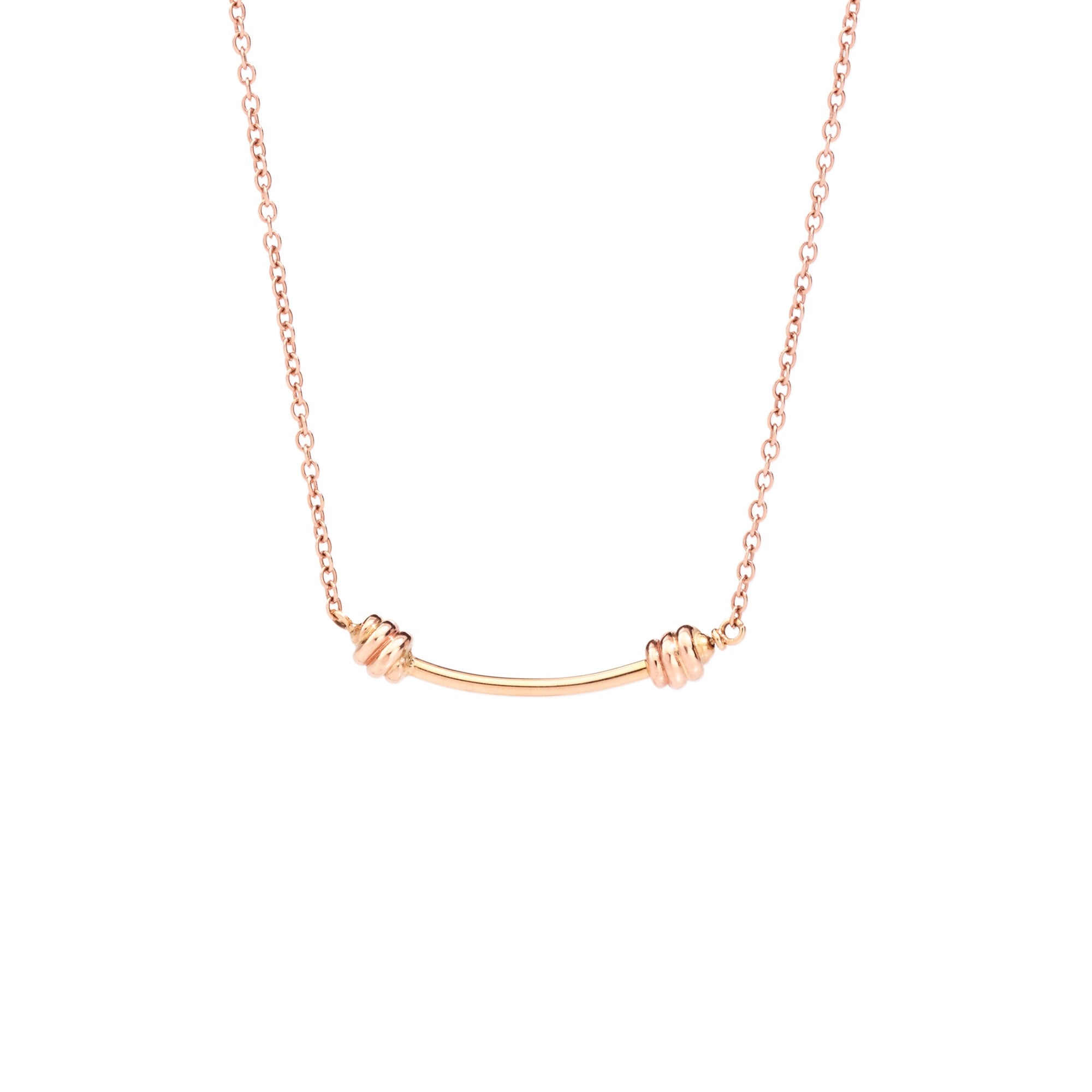 Nodo Necklace - Rose Gold