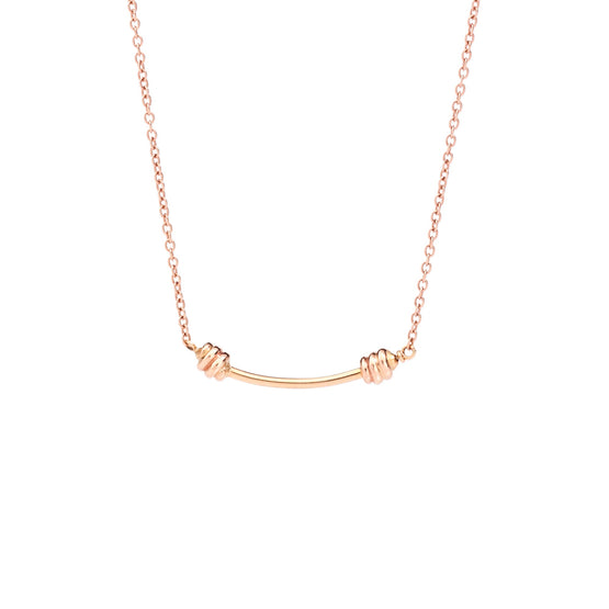 Nodo Necklace - Rose Gold