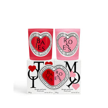 Valentine's Day Baies & Roses Limited Edition Candles Duo [(2x190g)]