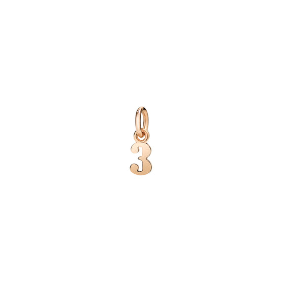 Number - Rose Gold