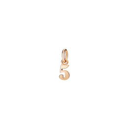Number - Rose Gold