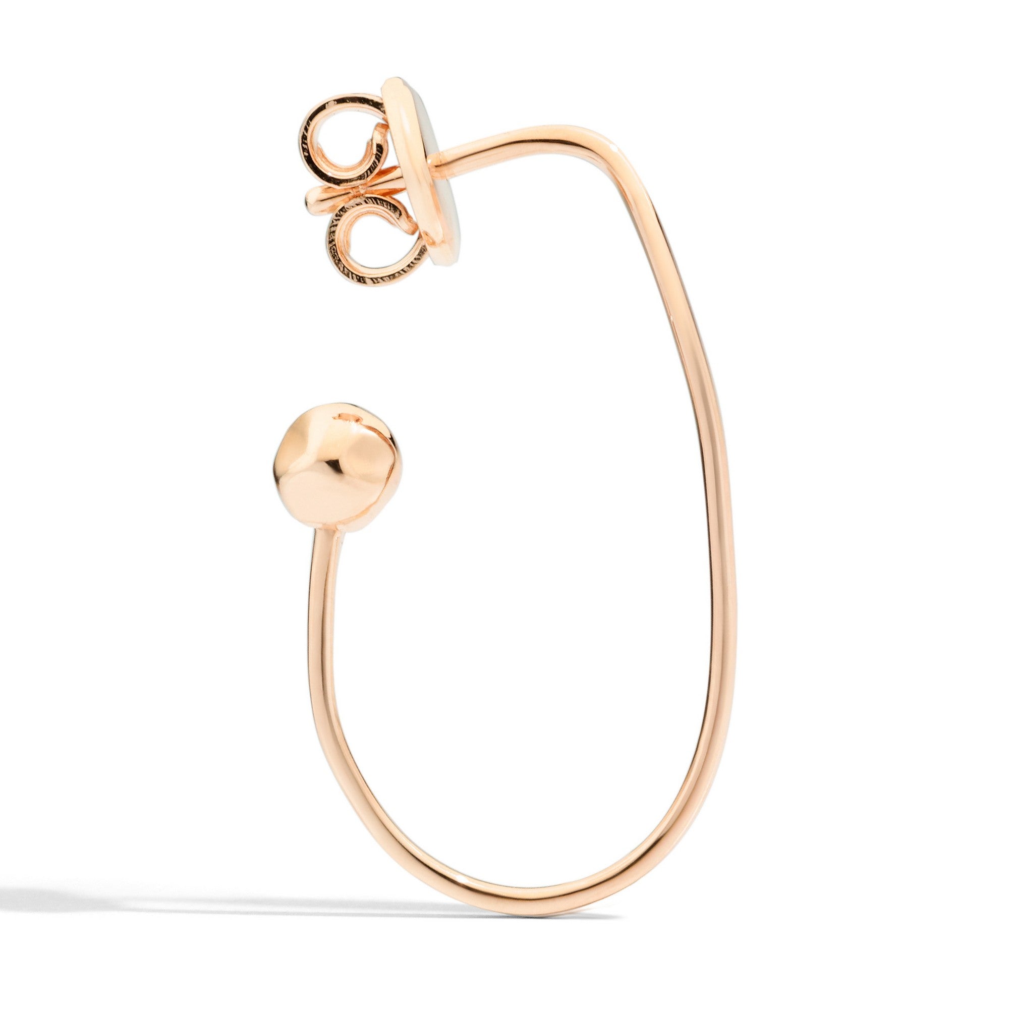 Oval Earring - Rose Gold