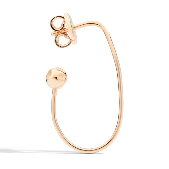 Oval Earring - Rose Gold