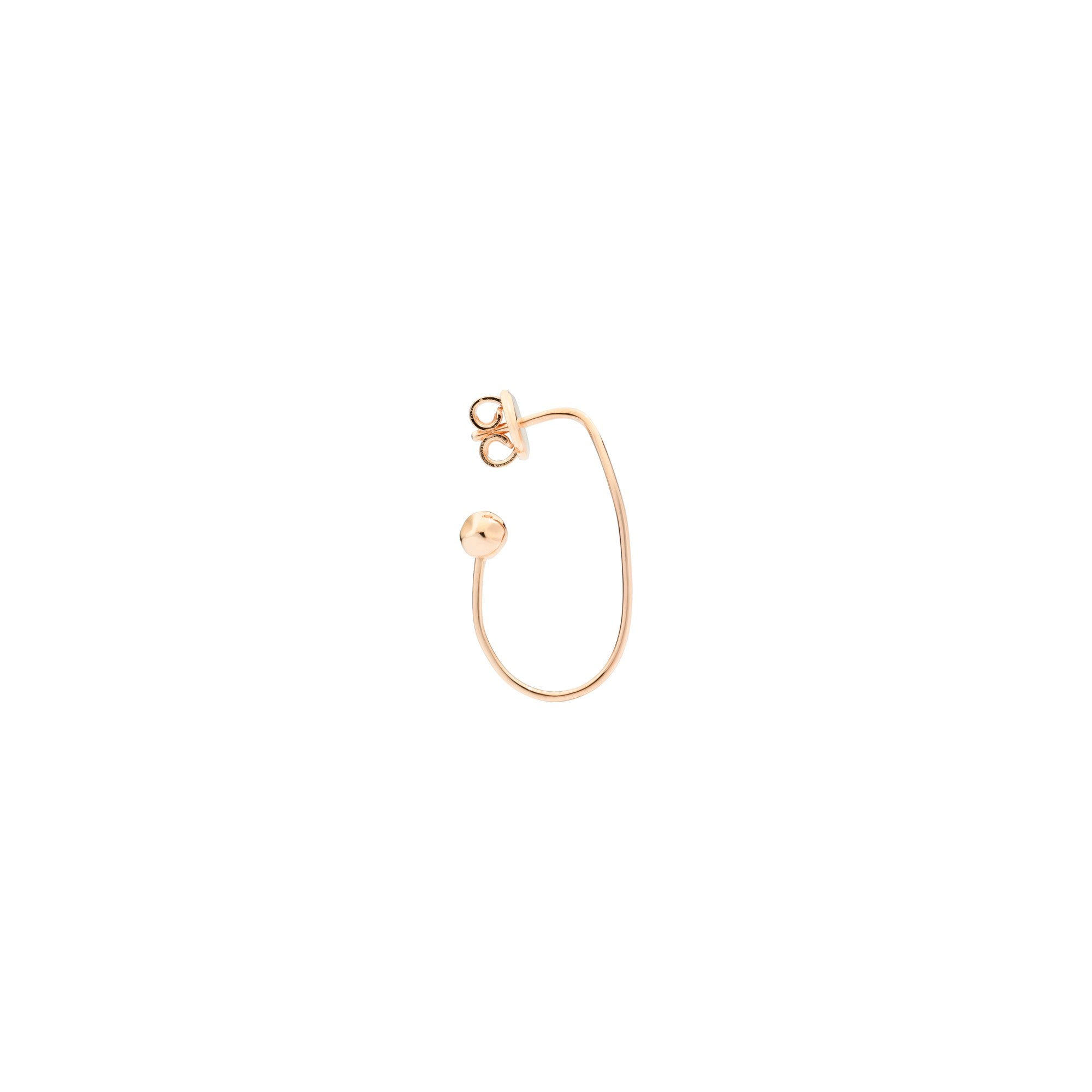 Oval Earring - Rose Gold