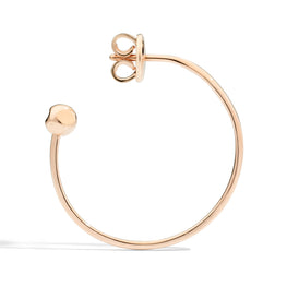 Open Hoop - Rose Gold