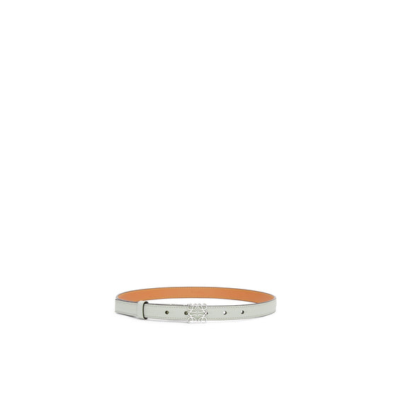 Women Anagram 2Cm Belt - Light Celadon/Palladio
