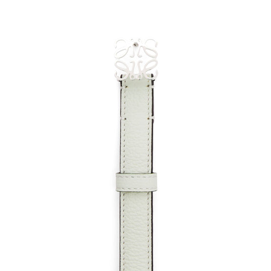 Women Anagram 2Cm Belt - Light Celadon/Palladio