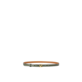 Women L Buckle 1.5Cm Belt - Avocado/Gold