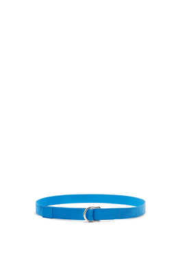 Men D Ring 3.5Cm Belt - Arctic Blue/Palladium