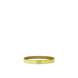 Women Anagram Rev 2.8Cm Belt - Ochre/Bright Yelllow/Gold