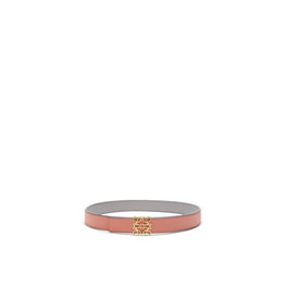 Women Anagram Rev 2.8Cm Belt - Peach Bloom/Pearl Grey/Gold