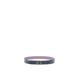 Women Anagram Rev 2.8Cm Belt - Onyx Blue/Lavender/Palladium