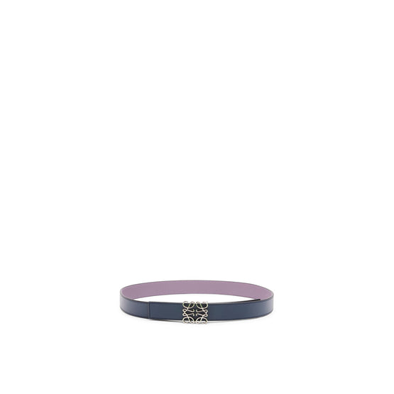 Women Anagram Rev 2.8Cm Belt - Onyx Blue/Lavender/Palladium