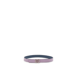 Women Anagram Rev 2.8Cm Belt - Onyx Blue/Lavender/Palladium