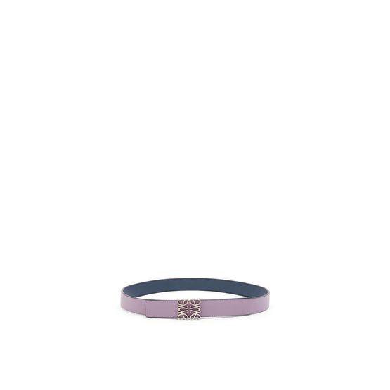 Women Anagram Rev 2.8Cm Belt - Onyx Blue/Lavender/Palladium