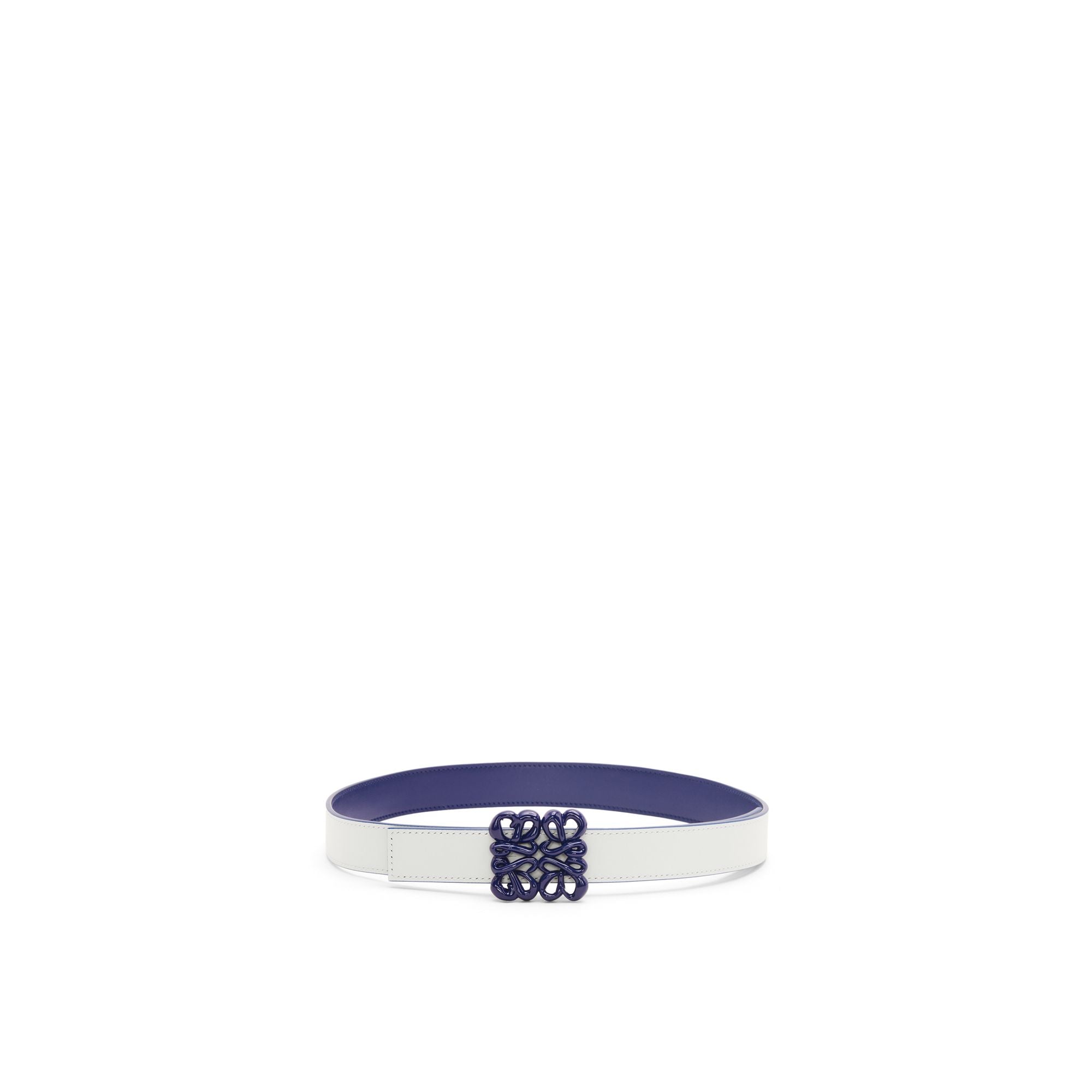 Women Inflated Anagram Rev 2.8Cm B. - Deep Purple Glaze/Kaolin