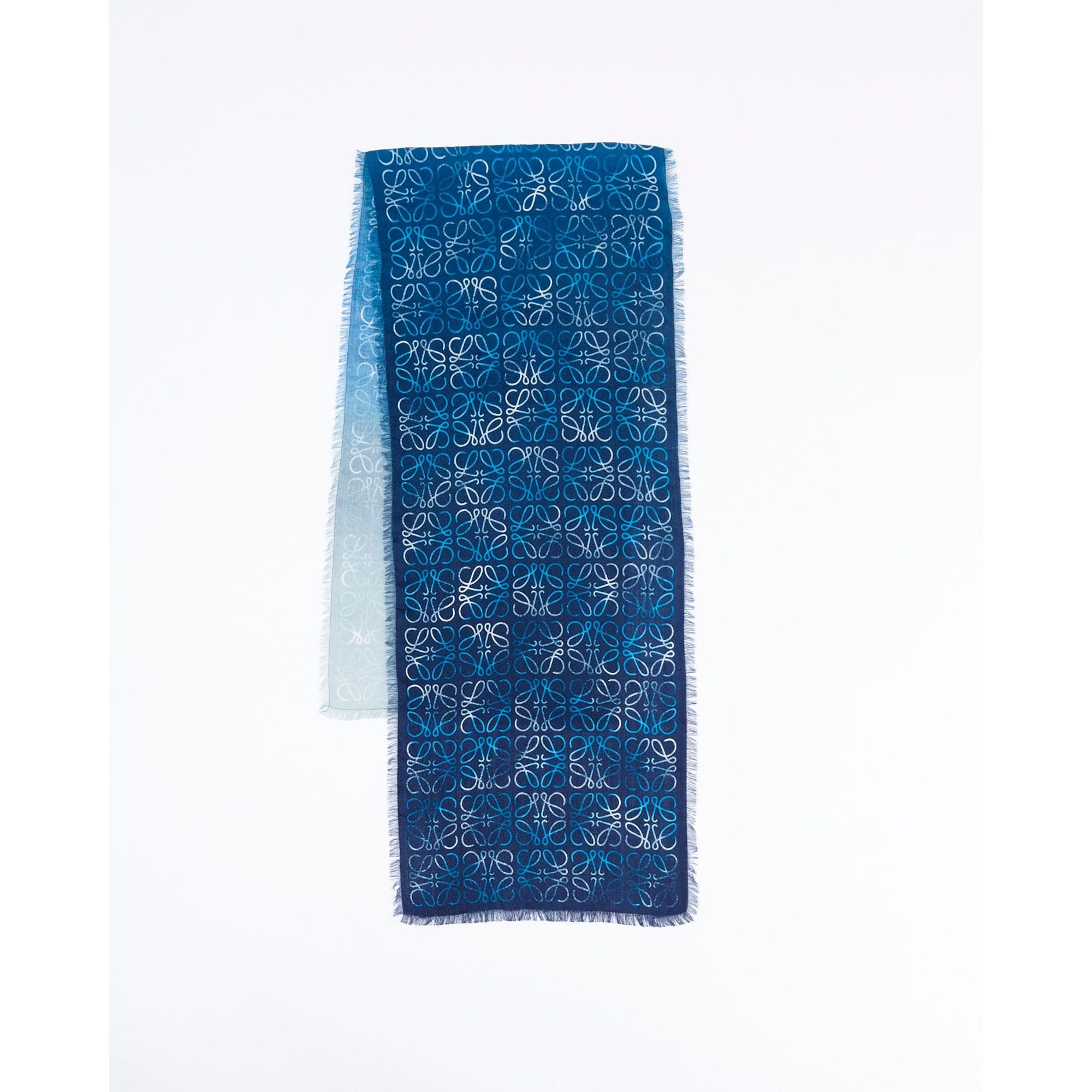 Women 45X200 Cyanotype Scarf - Blue