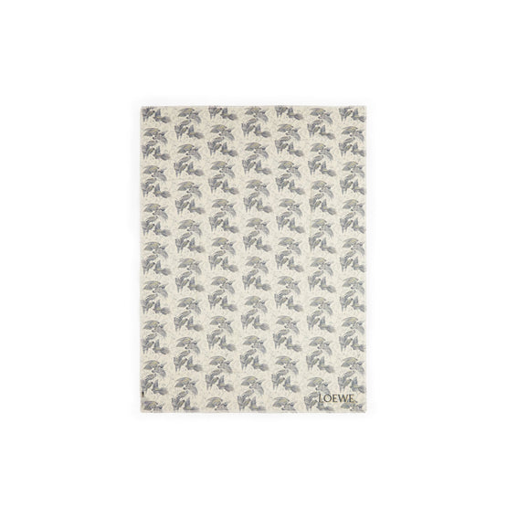 Women 140X200 Shawl - White/Grey