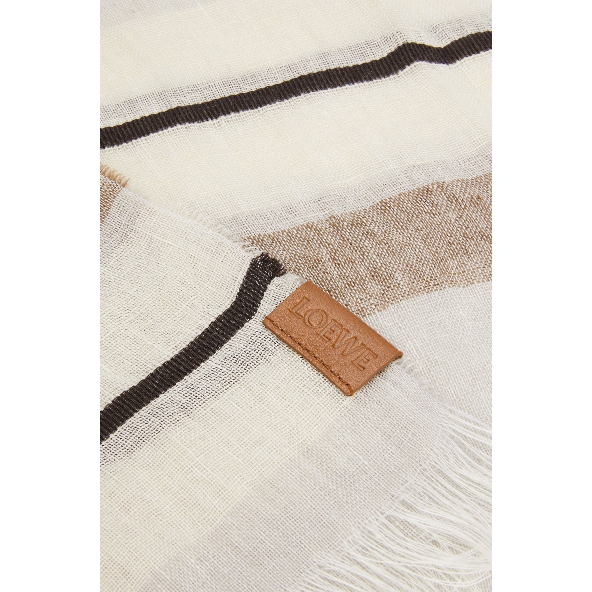 Women 93X197 Scarf - Beige/Multicolor