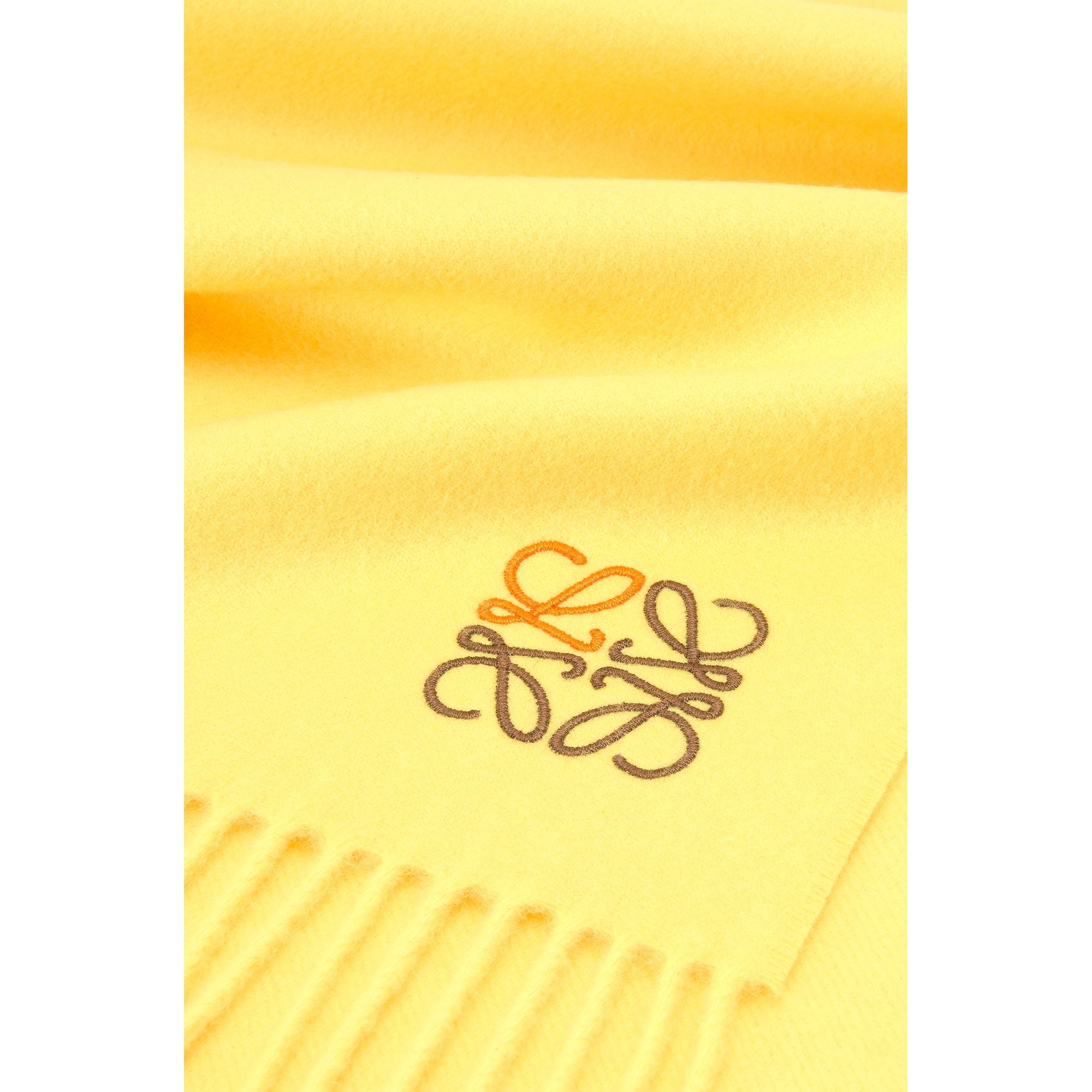 Women 35X170 Anagram Scarf - Yellow