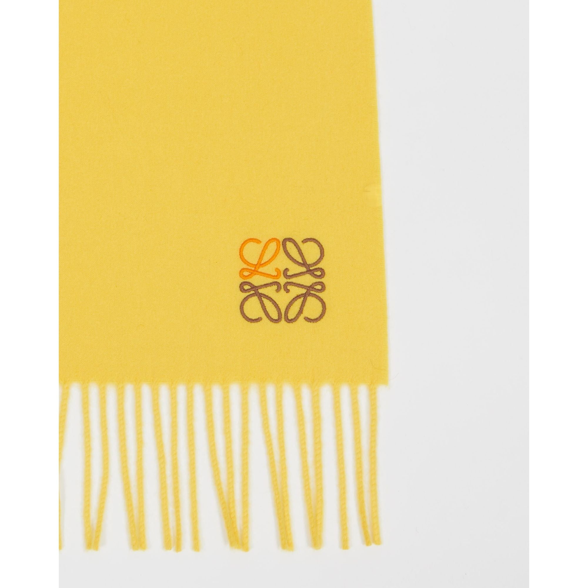 Women 35X170 Anagram Scarf - Yellow