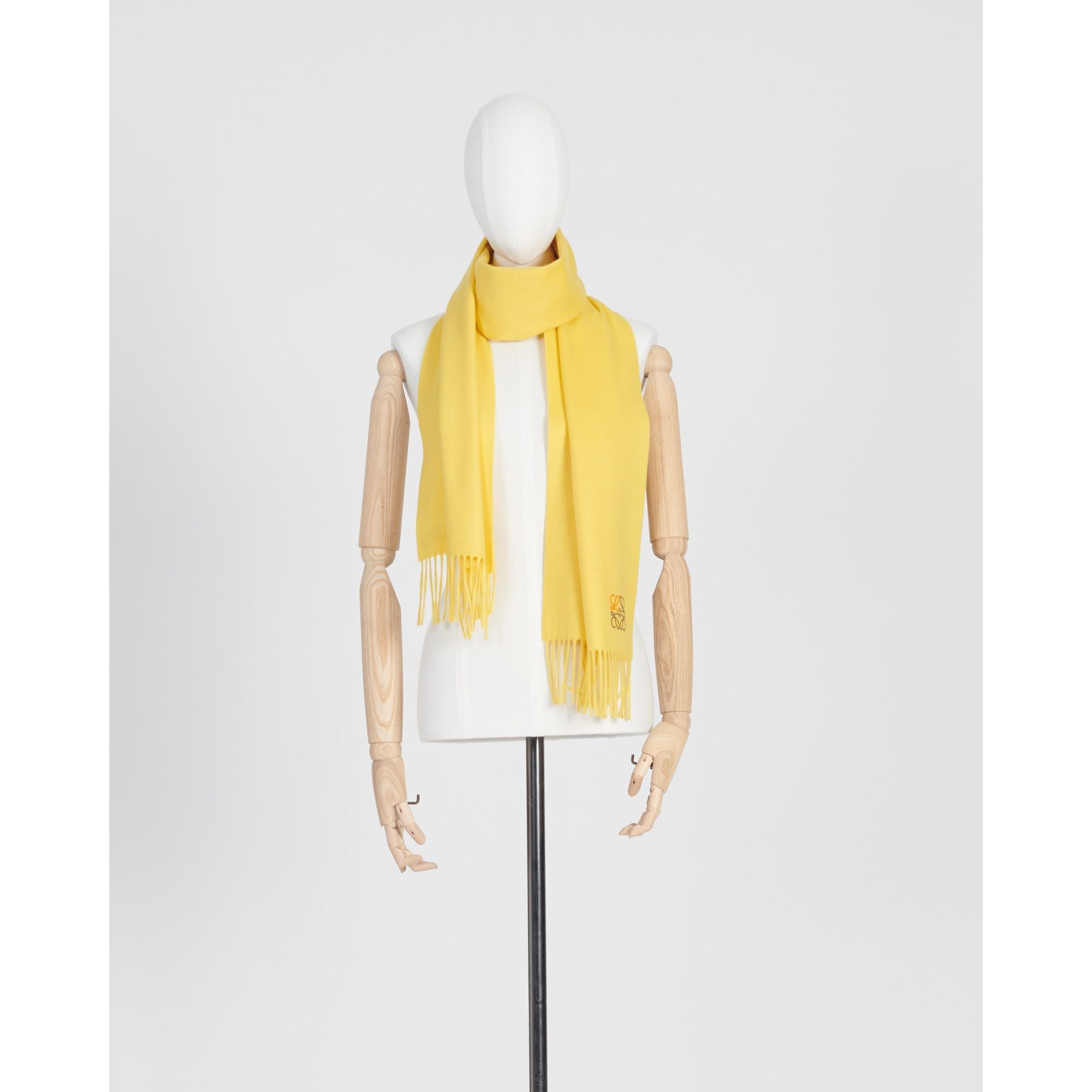 Women 35X170 Anagram Scarf - Yellow