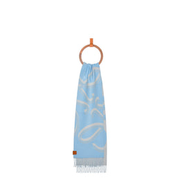 Women 27X190 Anagram Scarf - Light Blue