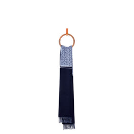 Women 30X180 Anagram Scarf - Light Blue/Navy Blue