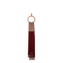 Women 30X180 Anagram Scarf - Burgundy