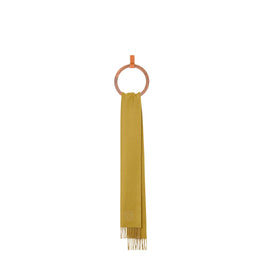 Women 28X180 Bicolor Anagram Scarf - Yellow/Camel