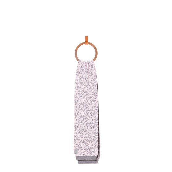 Women 20X163 All Over Anagram Scarf - Grey/Pink