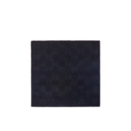 Women 140X140 Damero Scarf - Dark Blue