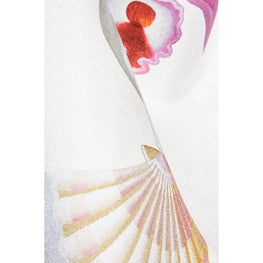Women 70X70 Maruja Mallo Scarf - Light Beige/Multicolor