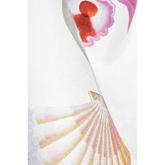 Women 70X70 Maruja Mallo Scarf - Light Beige/Multicolor