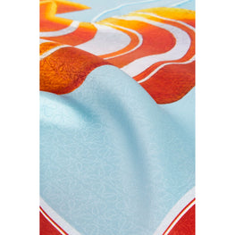 Women 70X70 Maruja Mallo Scarf - Red/Multicolour
