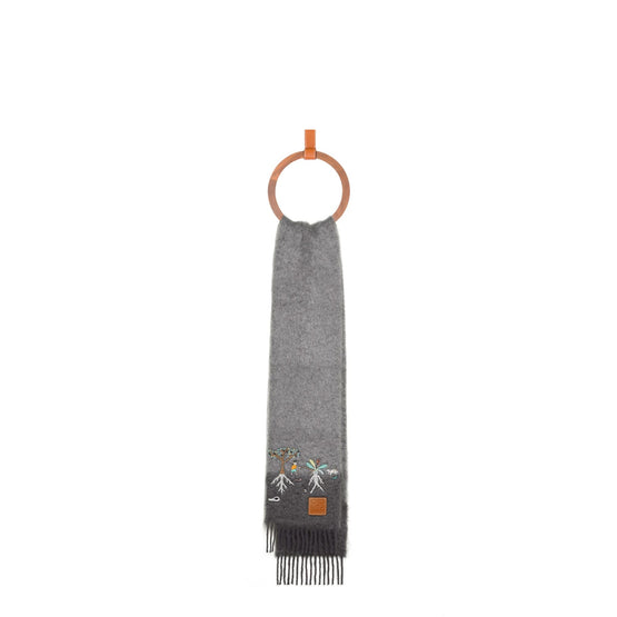 Women 23X185 Mandragora Scarf - Light Grey/Dark Grey