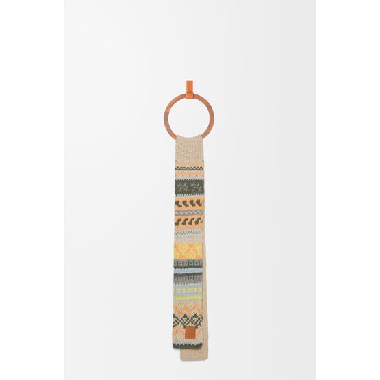 Women 27X180 Scarf - Beige/Multicolor