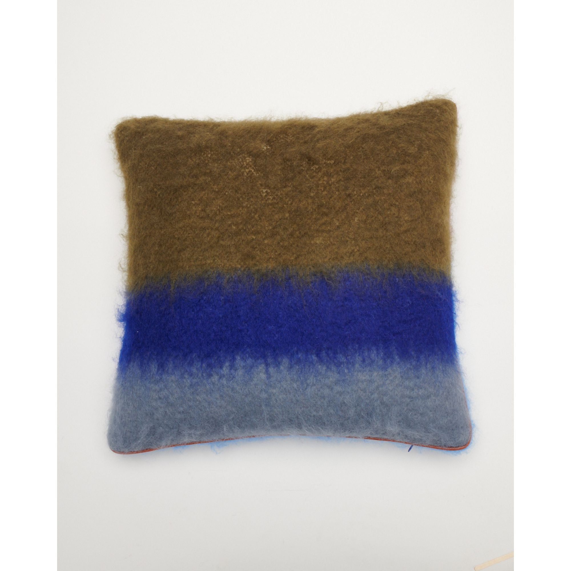 Unisex 50X50 Stripe Cushion - Purple/Multicolor