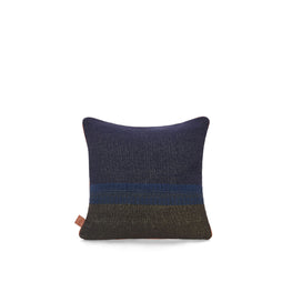 Unisex 50X50 Stripe Cushion - Orange/Multicolor
