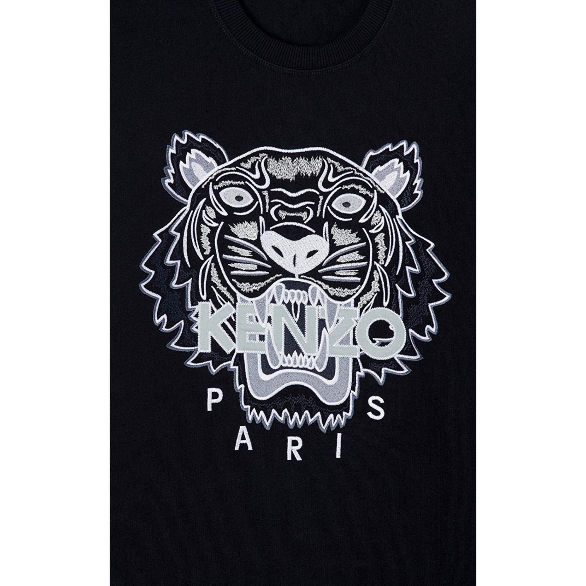 Men Tiger Classic Sweatshirt - Black