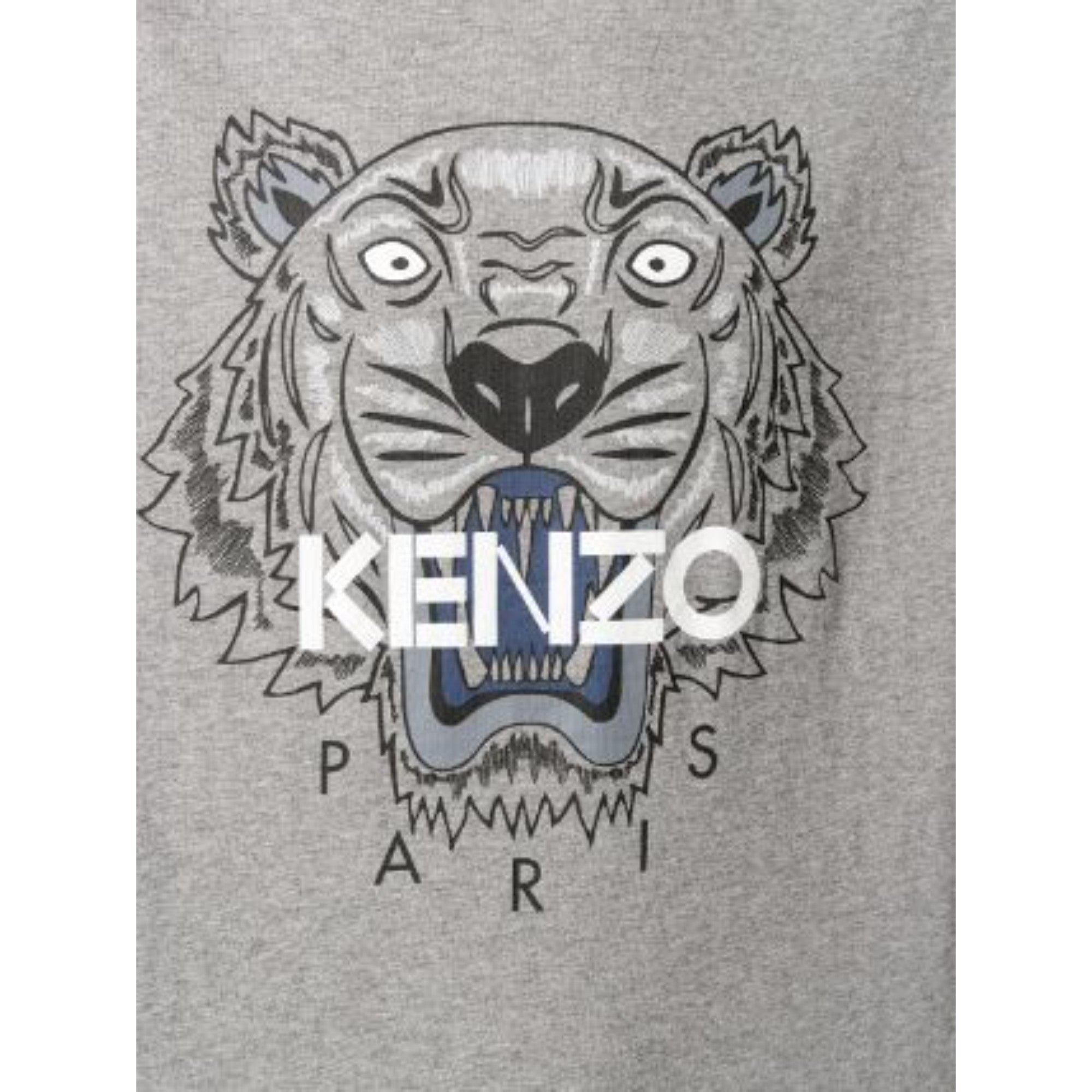 Men Tiger T-Shirt - Dove Grey