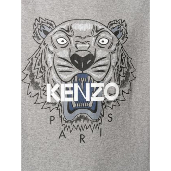 Men Tiger T-Shirt - Dove Grey