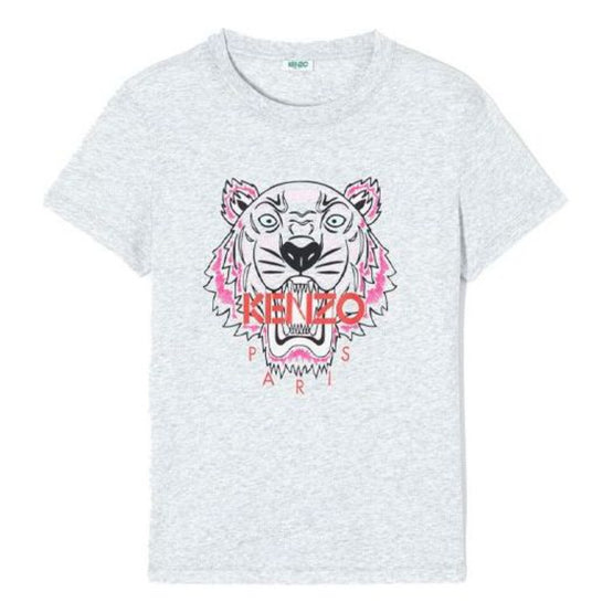 Women Tiger Classic T-Shirt - Pale Grey