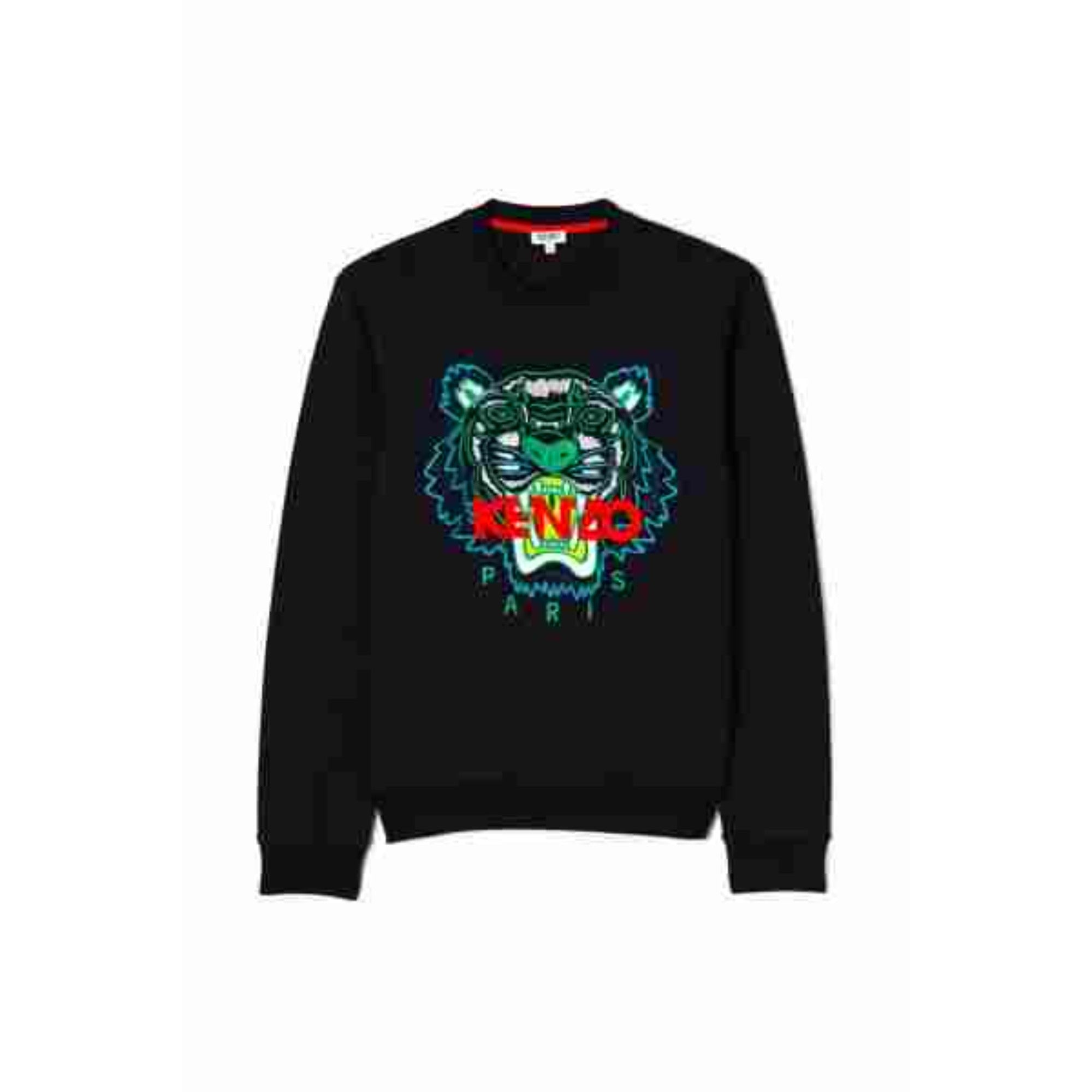Men Tiger Classic Sweatshirt - Black