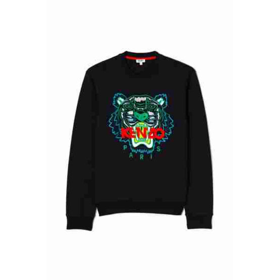 Men Tiger Classic Sweatshirt - Black