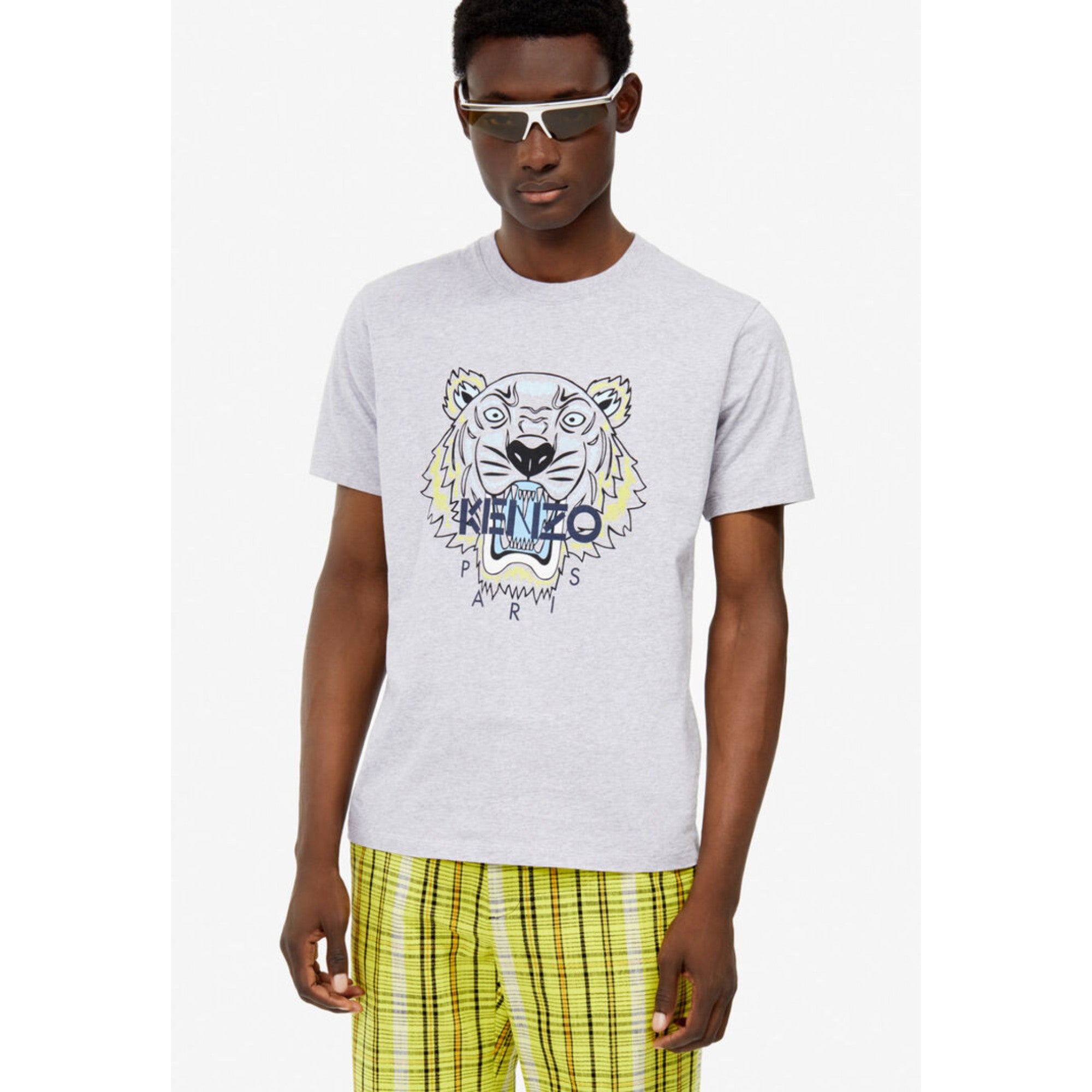 Men Tiger T-Shirt - Pearl Grey