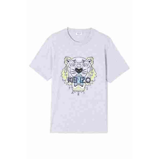 Men Tiger T-Shirt - Pearl Grey